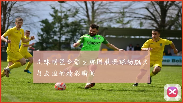 足球明星合影立牌图展现球场魅力与友谊的精彩瞬间