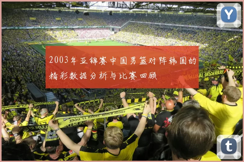 2003年亚锦赛中国男篮对阵韩国的精彩数据分析与比赛回顾