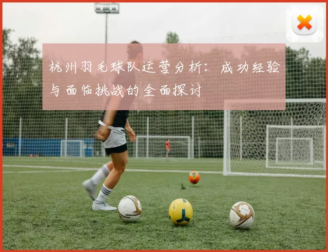 杭州羽毛球队运营分析：成功经验与面临挑战的全面探讨